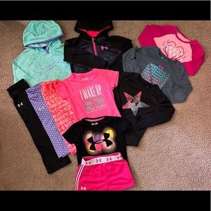 Girls Under Armour Lot-3T